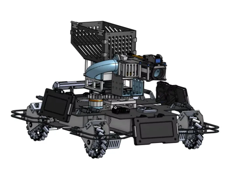 CAD model of the Hero robot